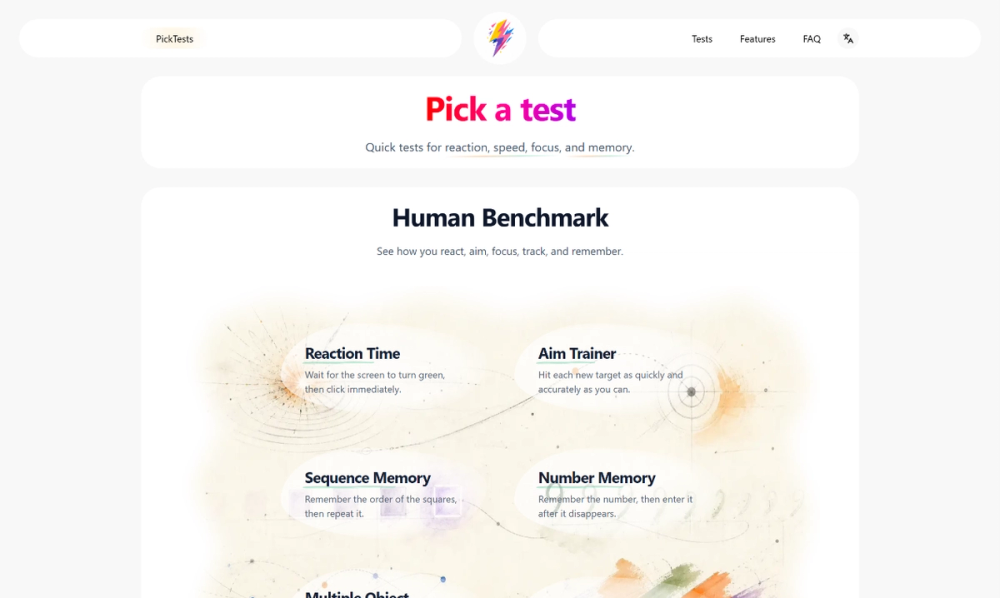 image of PickTests image of PickTests