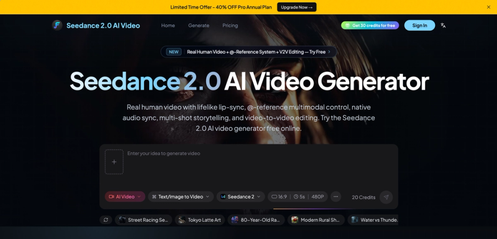 image of Seedance 2.0 AI Video image of Seedance 2.0 AI Video