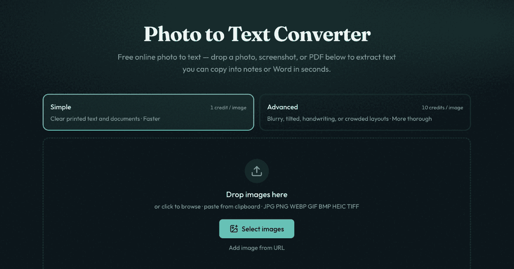 image of Photo to Text Converter image of Photo to Text Converter