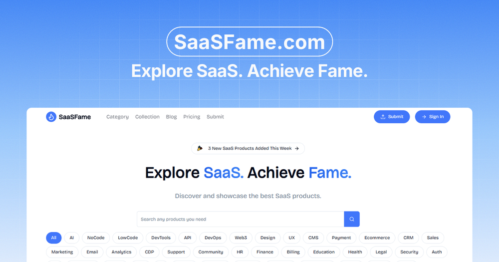 image of SaasFame image of SaasFame