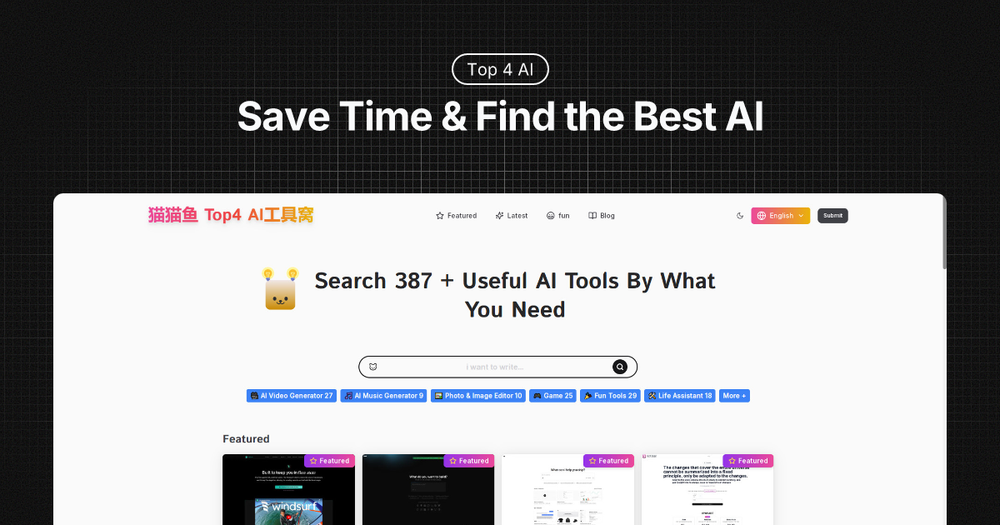 image of Top4 AI Tools image of Top4 AI Tools