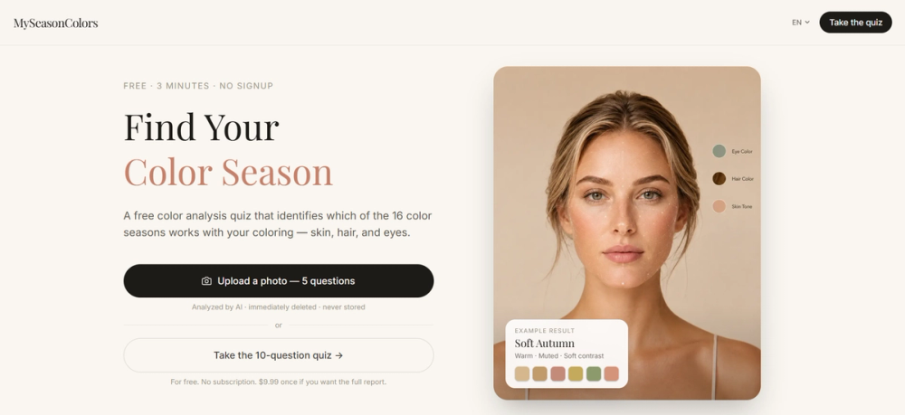 image of MySeasonColors image of MySeasonColors