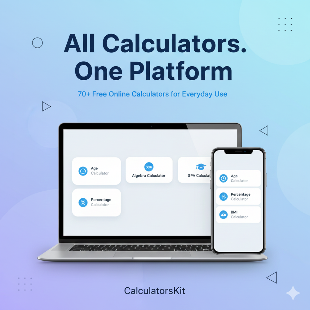 image of CalculatorsKit image of CalculatorsKit
