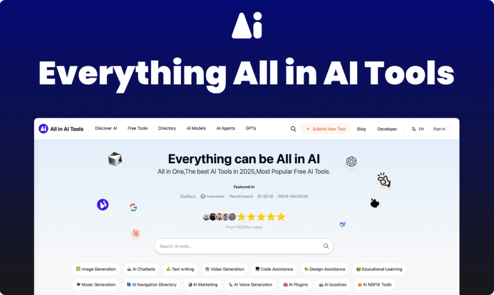 image of All in AI Tools image of All in AI Tools