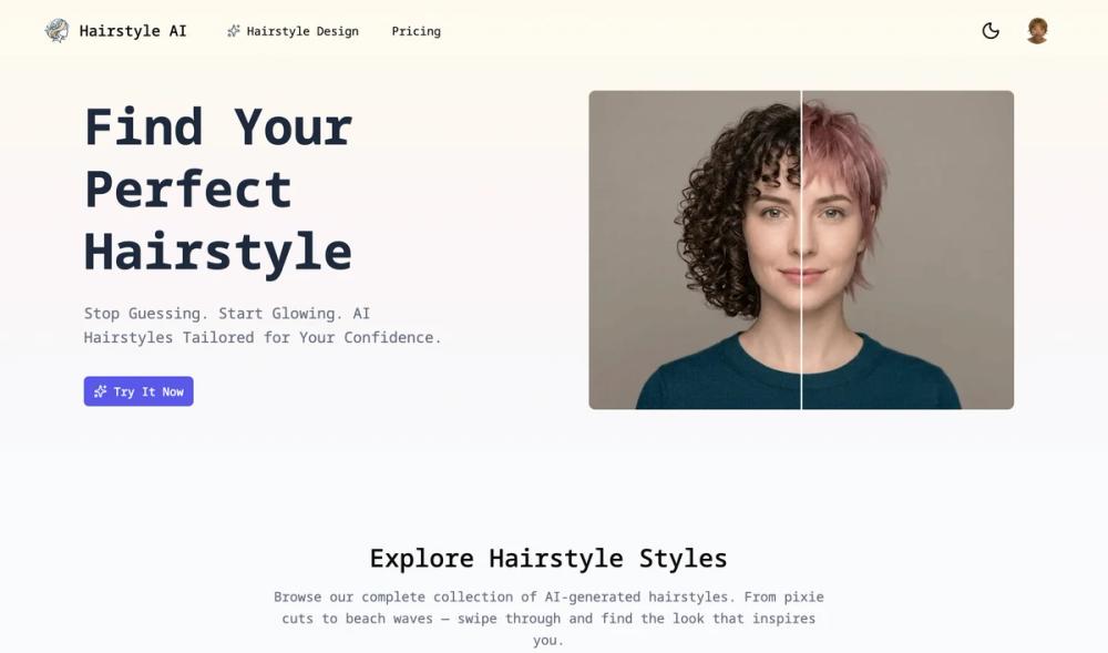 image of Hairstyle AI