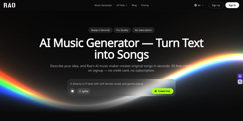 image of RaoMusic AI Music Generator image of RaoMusic AI Music Generator