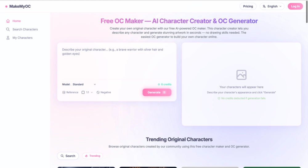 image of MakeMyOC